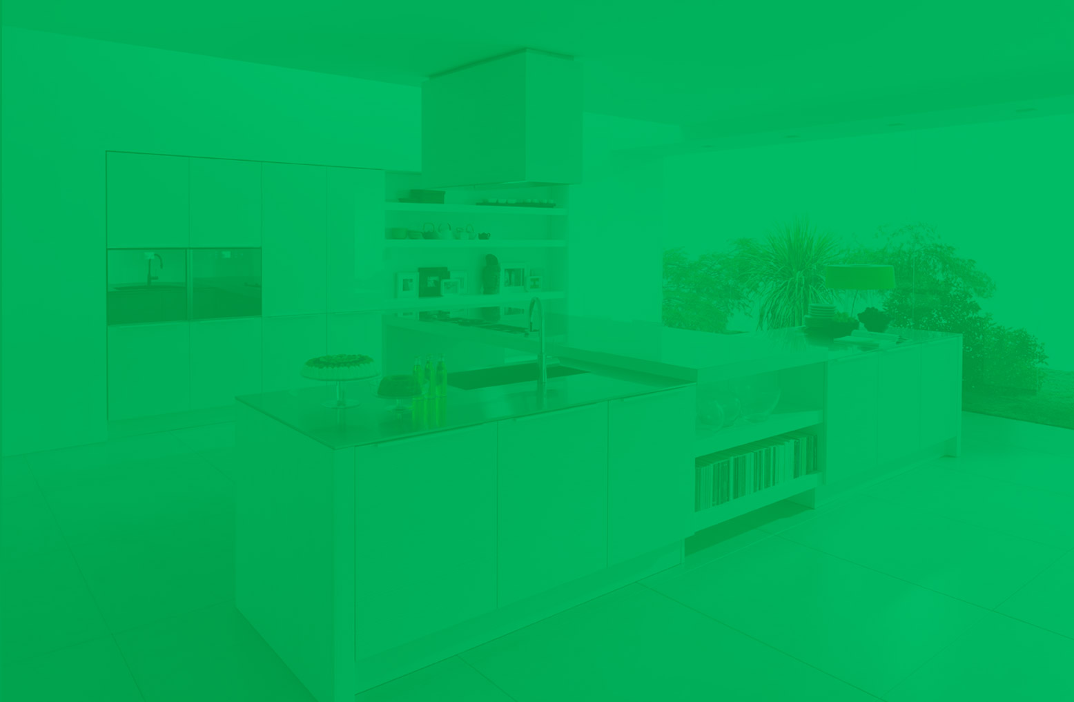 clean kitchen